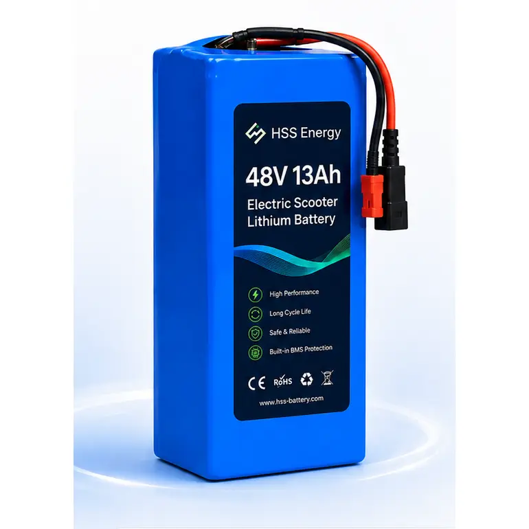Bateria de lítio para scooter elétrica 48V 13Ah